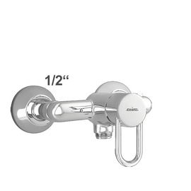 Schlaucharmatur profi 1/2" Hebelmischer Ventilabgang 3/4" | kurzer Ringhebel Produktbild