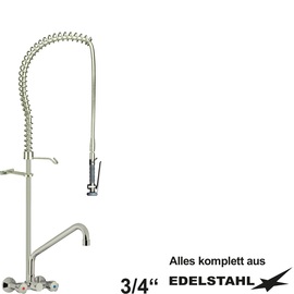 Vorspülbrause optimo 3/4" Zweigriffmischer Produktbild