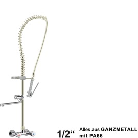 Vorspülbrause ecotop 1/2" Zweigriffmischer | grau Produktbild