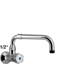 Wandventil profi 1/2" mit S-Auslauf | Ausladung 200 - 300 mm Produktbild 1 S