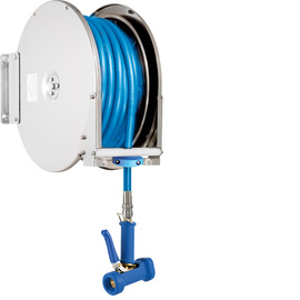 Schlauchaufroller Power Reel 1/2" mit Molkerei-Dampf-Gummischlauch 20 m Produktbild