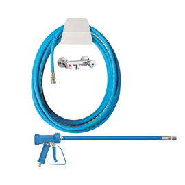 Reinigungsset mit Lanze | Schlauch | Wandhalter Trinkwasserschlauch 1/2" 15 m Wandarmatur Produktbild