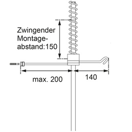 Vorspülbrause profi 1/2" Zweigriffmischer Produktbild 3 S