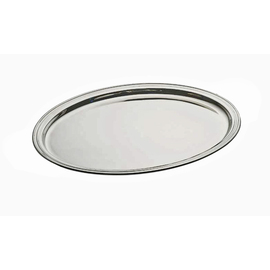 Platte CLASSICA versilbert oval  L 460 mm  x 360 mm Produktbild