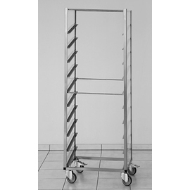 Ausstellungswagen • 6 Etagen | passend für 6 Bleche 600 x 400 mm | 650 mm x 425 mm H 1760 mm Produktbild