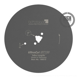 Kreismesser UltraCut antihaftbeschichtet | glatter Schliff Edelstahl Ø 120 mm Produktbild
