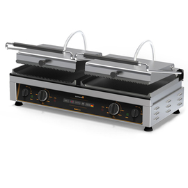 Kontaktgrill iToast-4 | 230 Volt | Gusseisen • 1 x glatt | 1 x gerillt • 2 x gerillt Produktbild