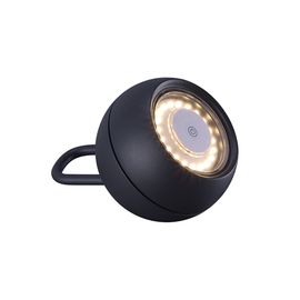 LED-Akku-Hängeleuchte PHERA anthrazit Ø 102 mm H 150 mm Produktbild