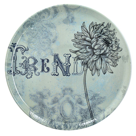 Pizzateller CINZIA TREND BLUE | Porzellan Ø 330 mm Produktbild