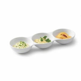 Antipastischale 280 ml PARTY Porzellan weiß H 55 mm | 370 mm Produktbild