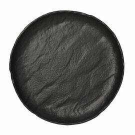 Platte rund VULCANIA BLACK Ø 310 mm Porzellan Produktbild