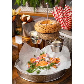 RESTPOSTEN | Zwiebelringturm Edelstahl H 175 mm Produktbild 2 S