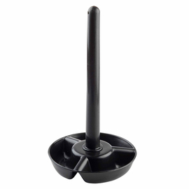 RESTPOSTEN | Zwiebelringturm Kunststoff schwarz H 360 mm Produktbild 1 S
