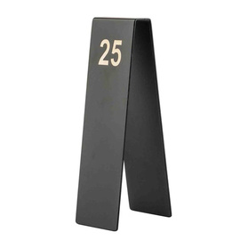 Tischnummernschilder 25er-Set | Zahlen von 1 bis 25 | schwarz Produktbild