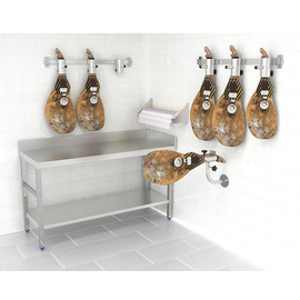 Schinkenhalter drehbar zur Wandmontage Produktbild 2 S