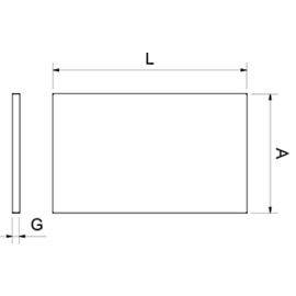 Ablageboden aus Edelstahl IMAGINE GN 530x530 mm Produktbild 2 S
