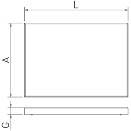 Schneidebrett mit austauschbarer Schneidfläche rot und weiß Produktbild 2 S