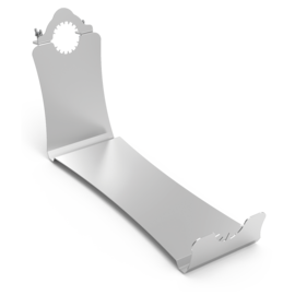 Schinkenhalter Edelstahl Tischmodell L 510 mm x 270 mm H 144 mm Produktbild