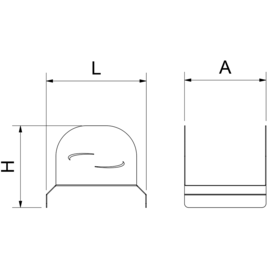 Schlauchhalter aus Edelstahl Produktbild 2 S