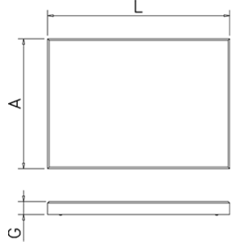 Lochdurchbohrung in Ablageboden Polyethylen Produktbild 2 S
