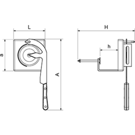 Austernöffner zur Tischbefestigung Produktbild 2 S