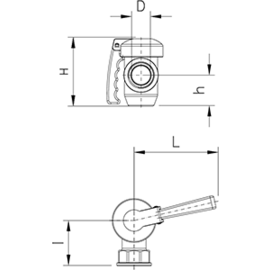 Ablaufventil 2 1/4" für Gefäße Produktbild 2 S