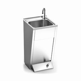 Handwaschbecken Fußbedienung Standgerät L 450 mm x 450 mm H 850 mm Produktbild