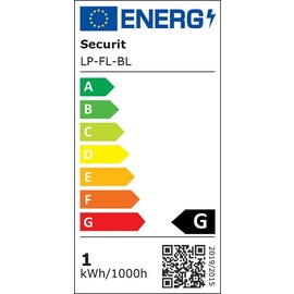 LED-Tischleuchte | Vase FLORENCE schwarz H 260 mm Produktbild 2 S