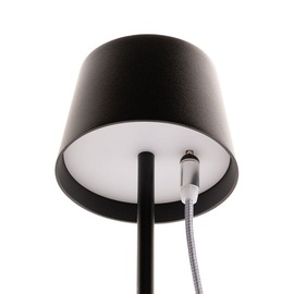 LED-Tischleuchte MONTE CARLO schwarz H 225 mm Produktbild 2 S
