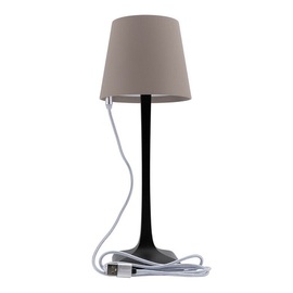 LED-Tischleuchte MILANO schwarz | grau Produktbild 1 S