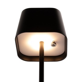 LED-Tischleuchte MALTA schwarz H 225 mm Produktbild 1 S