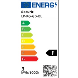 LED-Tischleuchte ROMA goldfarben | schwarz H 280 mm Produktbild 2 S
