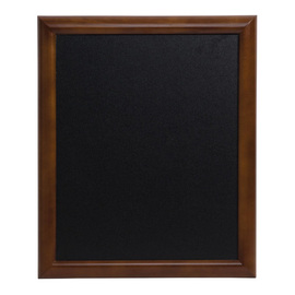Wandkreidetafel UNIVERSAL dunkelbraun H 763 mm inkl. Wandaufhängung Produktbild