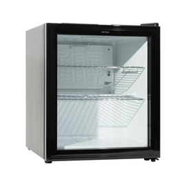 Minibar GLACIAR GLASS 49 schwarz | Kompressorkühlung Produktbild