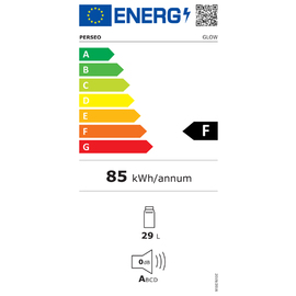 Minibar GLOW 35 schwarz | Thermo-Absorption Produktbild 1 L