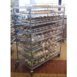 Bäckereiwagen | Brötchen-Abkühlwagen WB-122 | 1220 mm x 610 mm H 1730 mm Produktbild