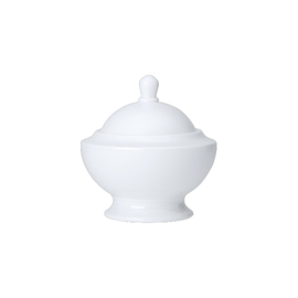 Zuckerdose CLASSIC WHITE Bone China 250 ml H 115 mm Produktbild
