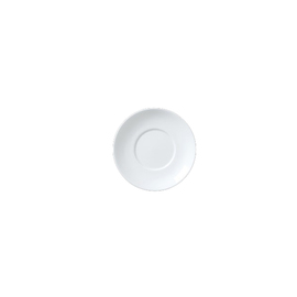 Espressountertasse COUPE WHITE | Bone China Ø 120 mm Produktbild