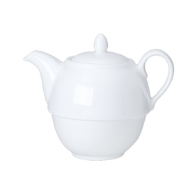 Teekanne COUPE WHITE Bone China 46 cl H 103 mm Produktbild