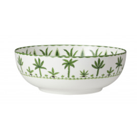 Bowl SULTAN`S GARDEN weiß | grün Bone China 2 ltr Produktbild 1 S