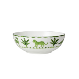 Bowl SULTAN`S GARDEN weiß | grün Bone China 0,35 ltr Produktbild 1 S