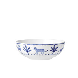 Bowl SULTAN`S GARDEN BLUE weiß | blau Bone China 0,35 ltr Produktbild 1 S