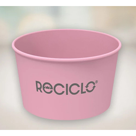 Eisbecher RECICLO | PP rosa 0,4 ltr | Mehrweg Produktbild