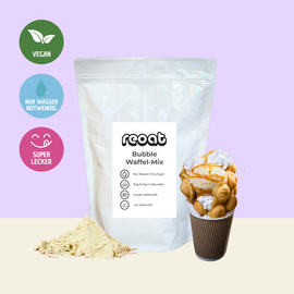 Bio Bubble-Waffel-Mix vegan | 1-kg-Beutel Produktbild