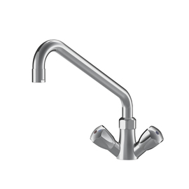Zweigriffmischer Einloch Standarmatur Ausladung 300 mm | Auslaufhöhe 200 mm Produktbild