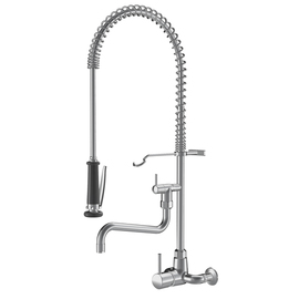 Geschirrbrause GASTRO Wandarmatur Ausladung 200 mm | Auslaufhöhe 97 mm Produktbild