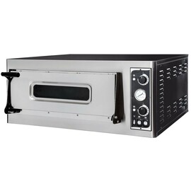 Pizzaofen BASIC 4 | 1 Kammer | 400V/4700W | 975x930x(H)413mm Produktbild