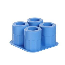 Eiswürfelform | Shotglas | Blau | 122x122x(H)60mm Produktbild 2 S