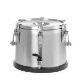 Isolierter tragbarer Behälter - mit Ablasshahn | Profi Line | 10L | Ø330x(H)220mm Produktbild 7 S