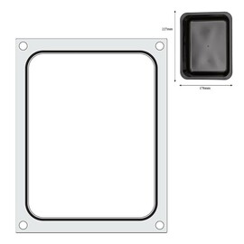 Matrize für Versiegelungsmaschine | ein Behälter (227x178 mm) Produktbild 3 S